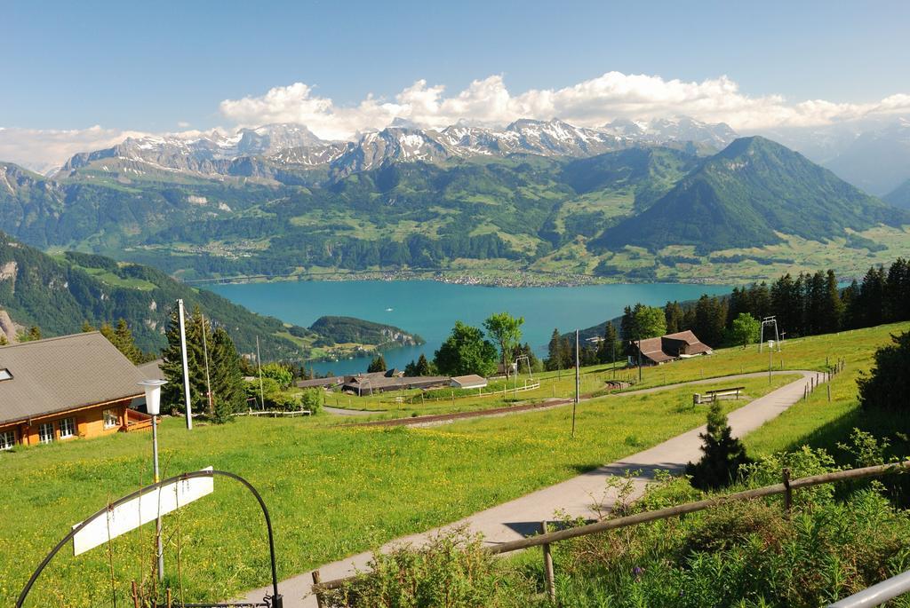 Kraeuterhotel Edelweiss Rigi Kaltbad Esterno foto