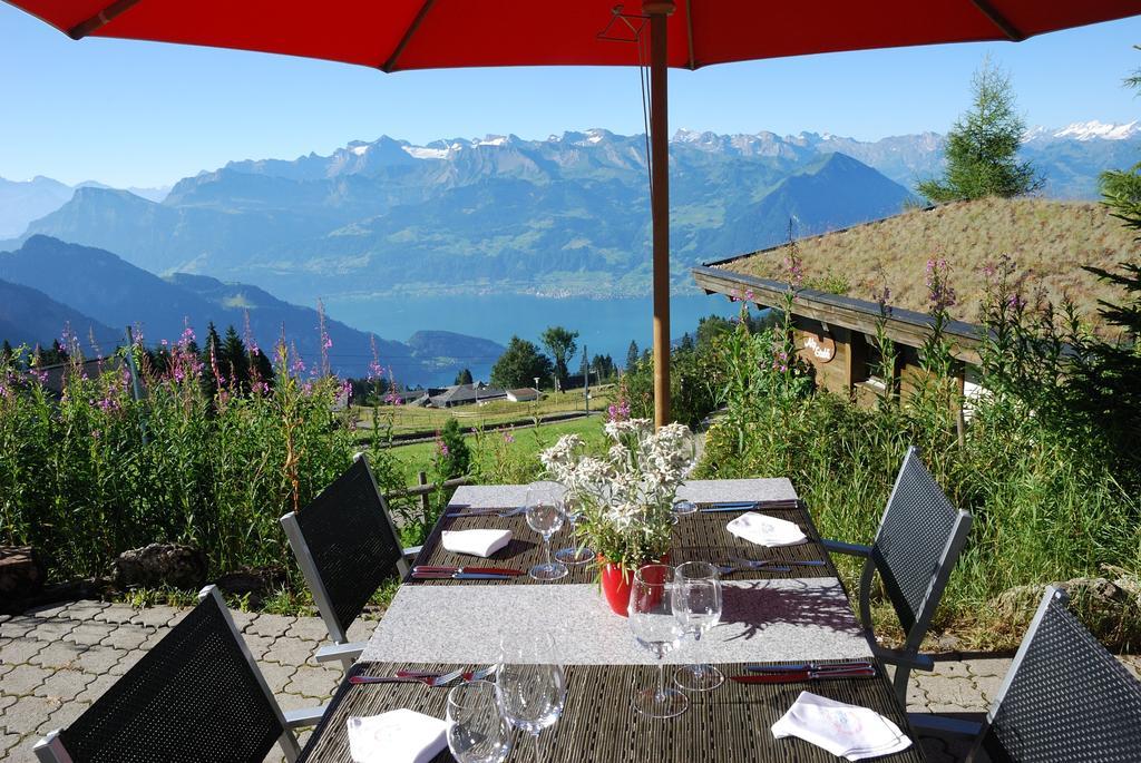 Kraeuterhotel Edelweiss Rigi Kaltbad Esterno foto